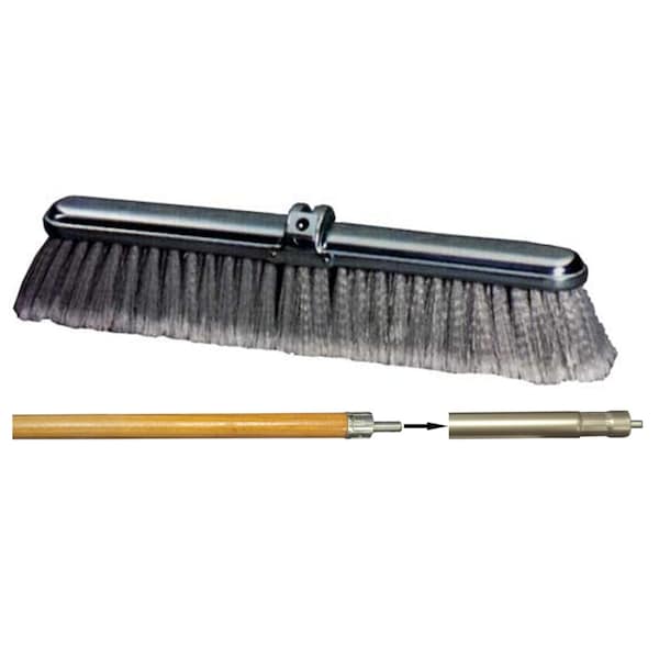 36" Speed Sweep Fine Duty Flagged Polystyrene
